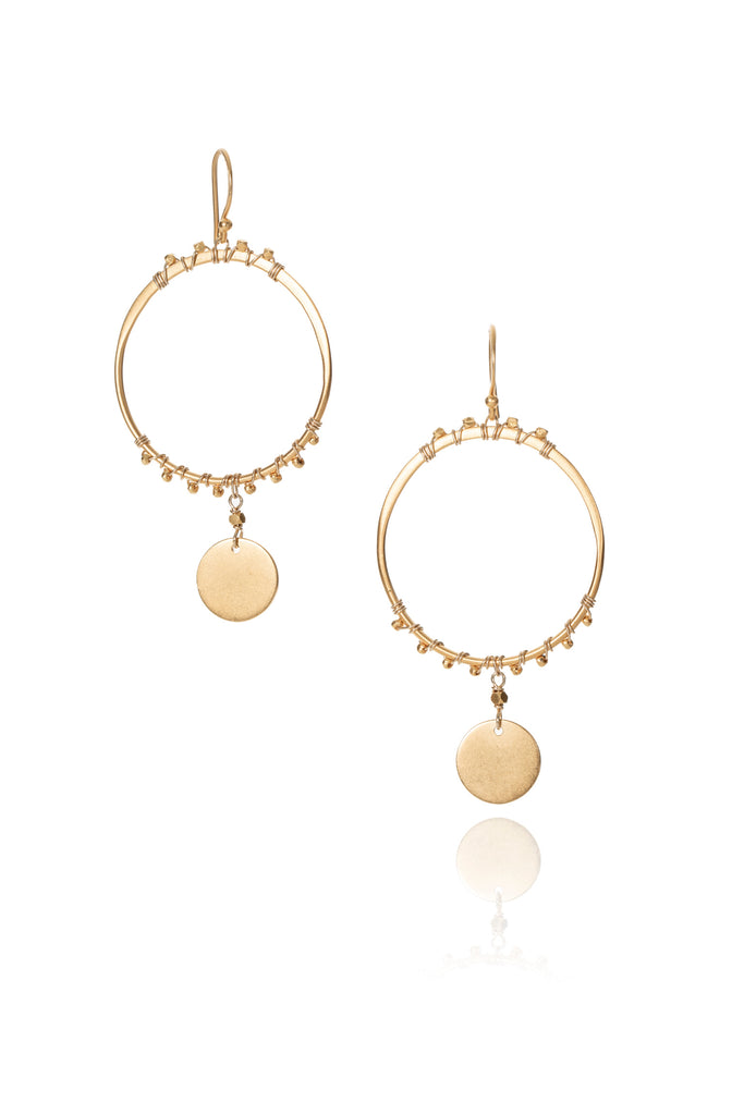 Soul Light Gold Earrings