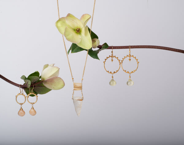 Savour Lemon Topaz Earrings