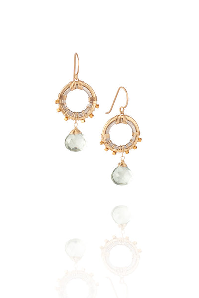 Renewal green earrings