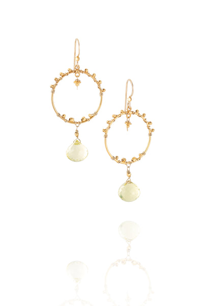 Savour Lemon Topaz Earrings