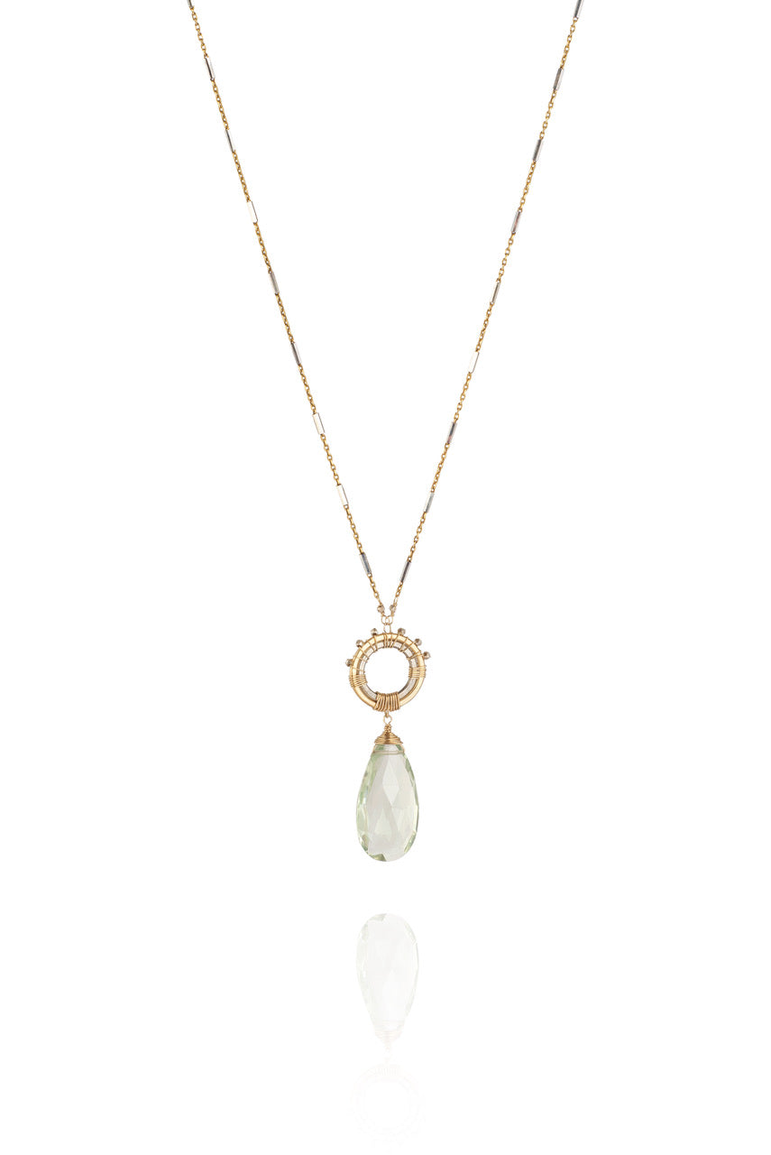 Renewal green necklace
